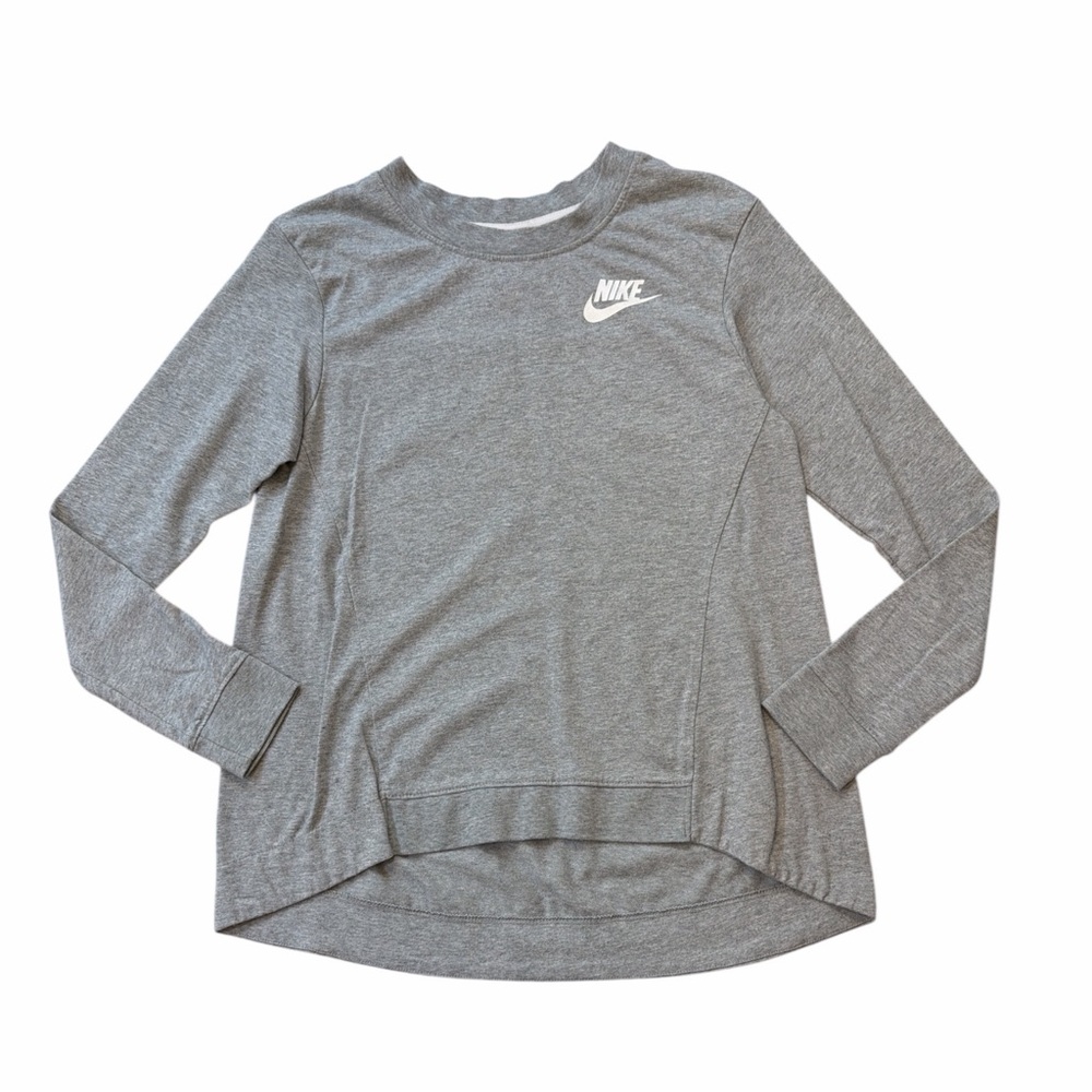 Nike Gray Long Sleeve Tee